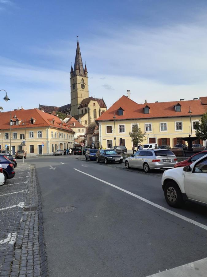 Studio La Stefy Lägenhet Sibiu Exteriör bild